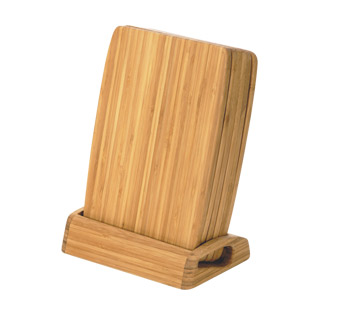Deska Set 6 ks + stojan BAMBOO